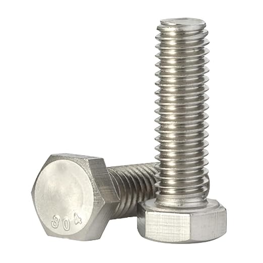 3/8in.-16 x 1in. 304 SS Hex Head Bolt